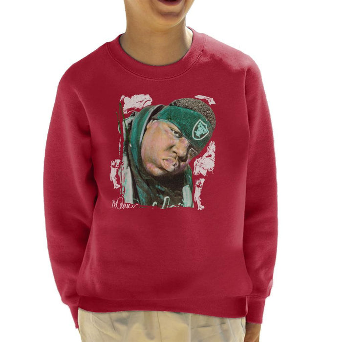 Sidney Maurer Original Portrait Of Notorious BIG Kids Sweatshirt - Kids Boys Sweatshirt