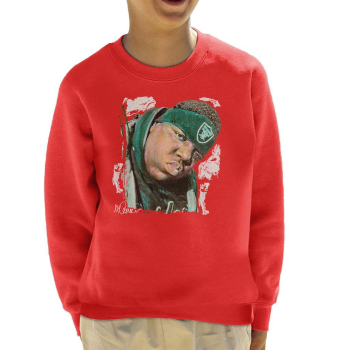 Sidney Maurer Original Portrait Of Notorious BIG Kids Sweatshirt - Kids Boys Sweatshirt