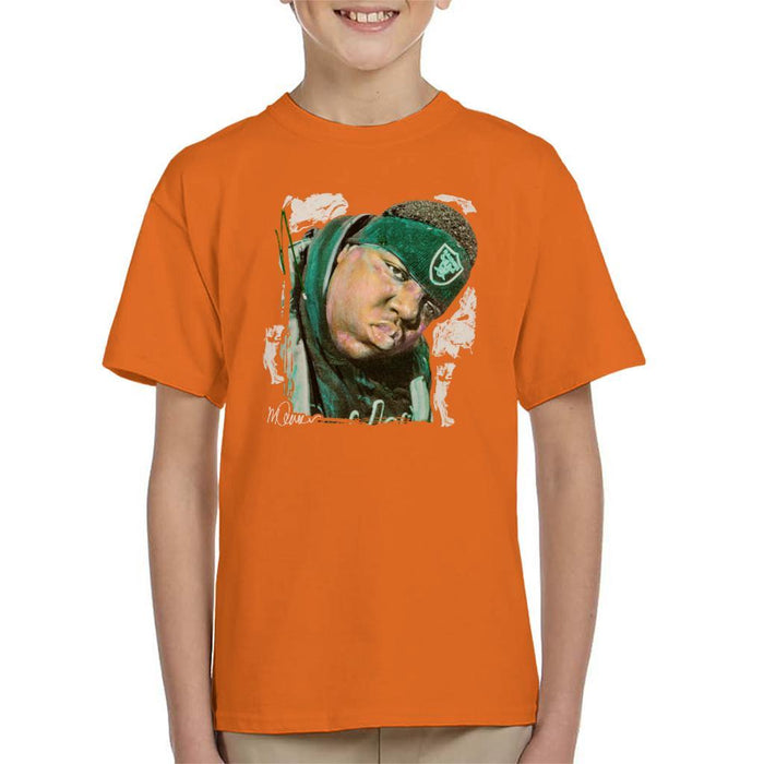 Sidney Maurer Original Portrait Of Notorious BIG Kids T-Shirt - Kids Boys T-Shirt