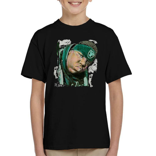 Sidney Maurer Original Portrait Of Notorious BIG Kids T-Shirt - Kids Boys T-Shirt