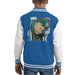 Sidney Maurer Original Portrait Of Notorious BIG Kids Varsity Jacket - X-Small (3-4 yrs) / Royal/White - Kids Boys Varsity Jacket