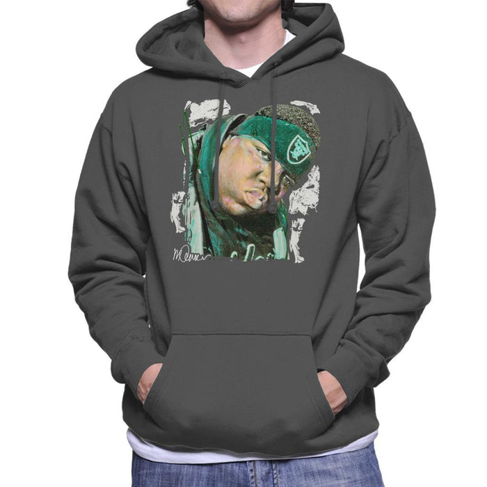 Sidney Maurer Original Portrait Of Notorious BIG Mens Hooded Sweatshirt - Mens Hooded Sweatshirt