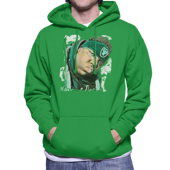 Sidney Maurer Original Portrait Of Notorious BIG Mens Hooded Sweatshirt - Mens Hooded Sweatshirt