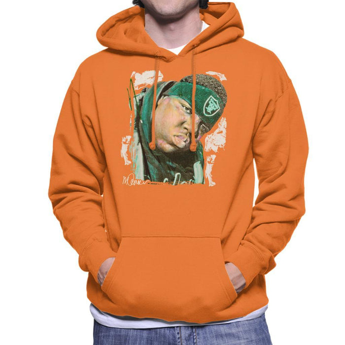 Sidney Maurer Original Portrait Of Notorious BIG Mens Hooded Sweatshirt - Mens Hooded Sweatshirt