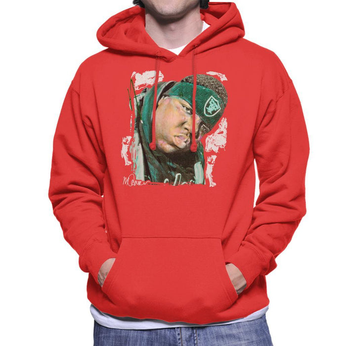 Sidney Maurer Original Portrait Of Notorious BIG Mens Hooded Sweatshirt - Mens Hooded Sweatshirt