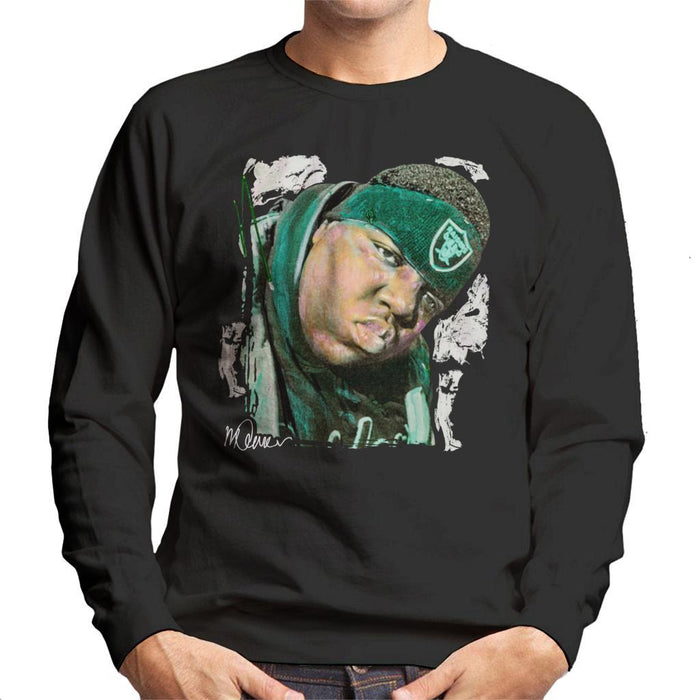 Sidney Maurer Original Portrait Of Notorious BIG Mens Sweatshirt - Mens Sweatshirt