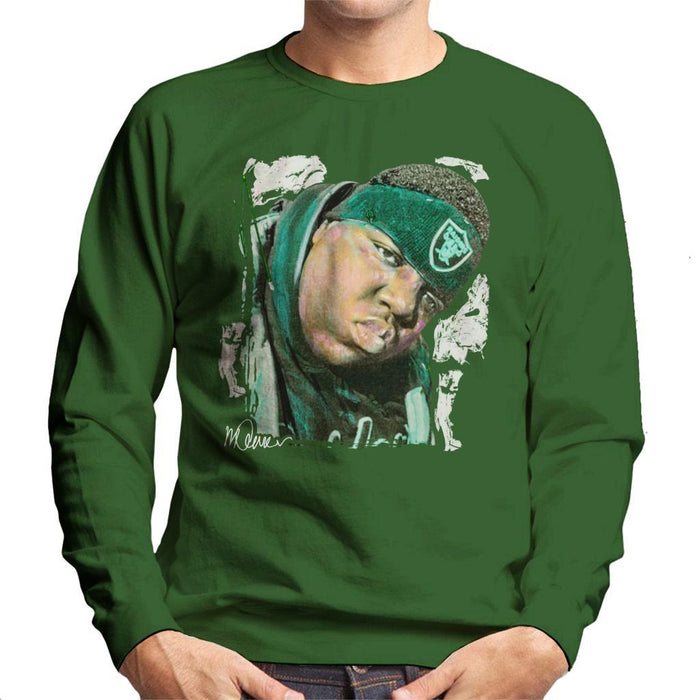 Sidney Maurer Original Portrait Of Notorious BIG Mens Sweatshirt - Mens Sweatshirt