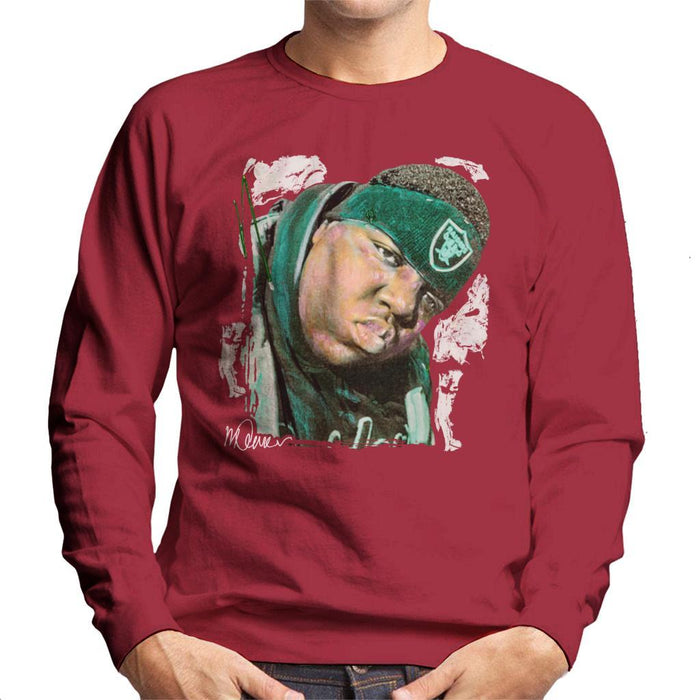 Sidney Maurer Original Portrait Of Notorious BIG Mens Sweatshirt - Mens Sweatshirt