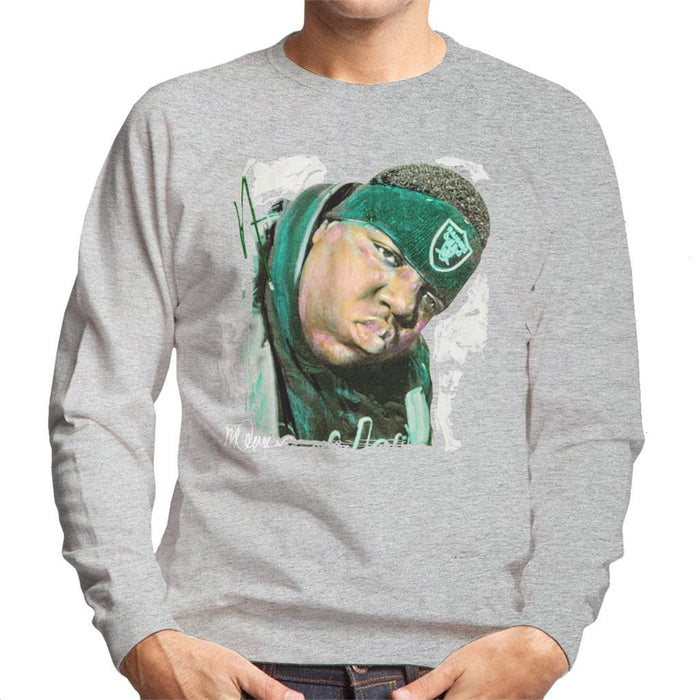 Sidney Maurer Original Portrait Of Notorious BIG Mens Sweatshirt - Mens Sweatshirt