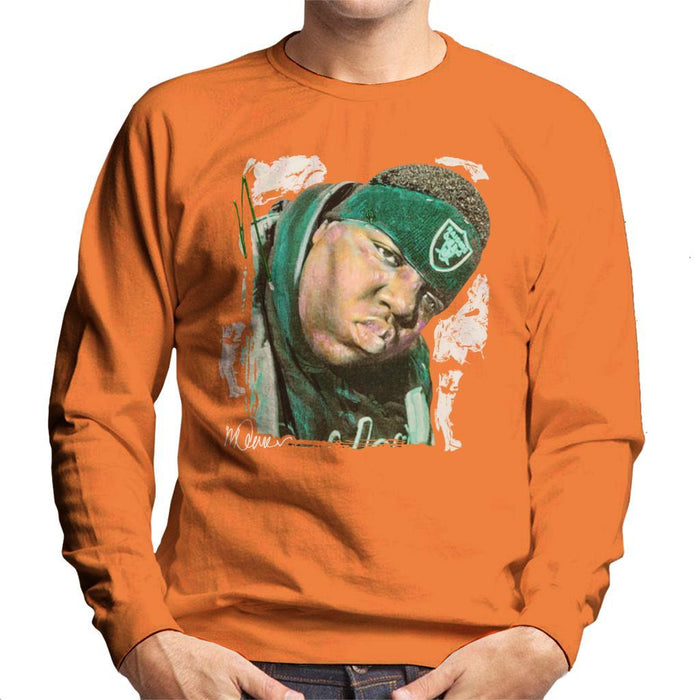 Sidney Maurer Original Portrait Of Notorious BIG Mens Sweatshirt - Mens Sweatshirt