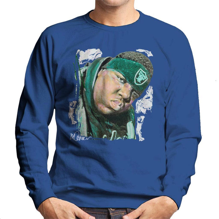 Sidney Maurer Original Portrait Of Notorious BIG Mens Sweatshirt - Mens Sweatshirt