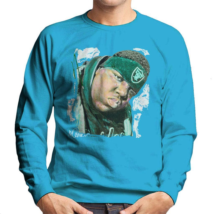 Sidney Maurer Original Portrait Of Notorious BIG Mens Sweatshirt - Mens Sweatshirt