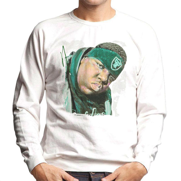 Sidney Maurer Original Portrait Of Notorious BIG Mens Sweatshirt - Mens Sweatshirt