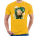 Sidney Maurer Original Portrait Of Notorious BIG Mens T-Shirt - Small / Gold - Mens T-Shirt