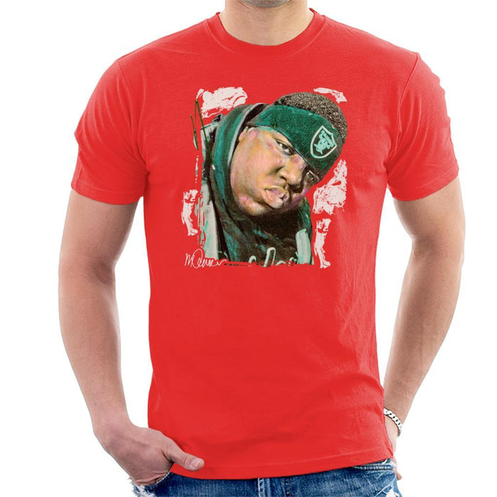 Sidney Maurer Original Portrait Of Notorious BIG Mens T-Shirt - Mens T-Shirt
