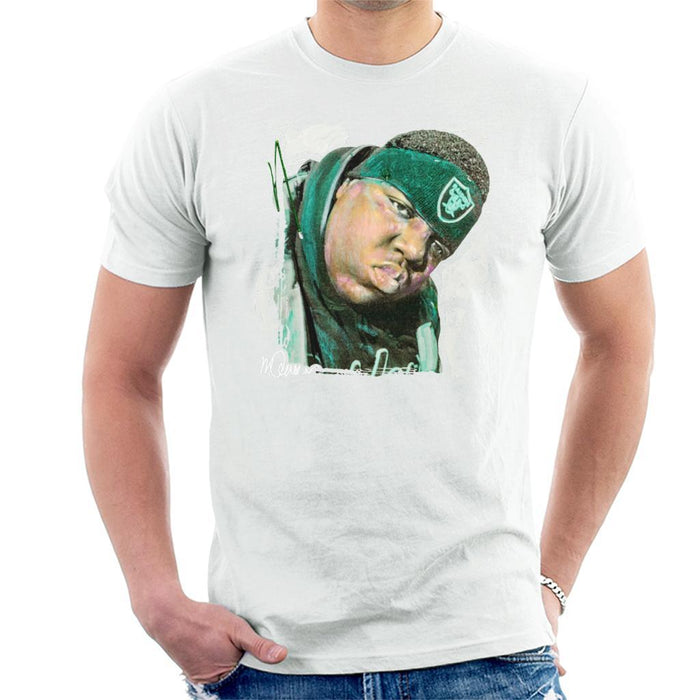 Sidney Maurer Original Portrait Of Notorious BIG Mens T-Shirt - Mens T-Shirt