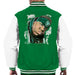 Sidney Maurer Original Portrait Of Notorious BIG Mens Varsity Jacket - Mens Varsity Jacket