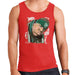 Sidney Maurer Original Portrait Of Notorious BIG Mens Vest - Small / Red - Mens Vest