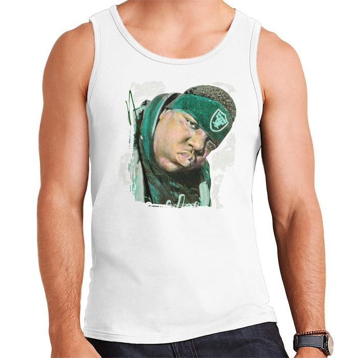Sidney Maurer Original Portrait Of Notorious BIG Mens Vest - Mens Vest