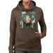 Sidney Maurer Original Portrait Of Notorious BIG Womens Hooded Sweatshirt - Womens Hooded Sweatshirt