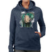 Sidney Maurer Original Portrait Of Notorious BIG Womens Hooded Sweatshirt - Womens Hooded Sweatshirt