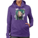 Sidney Maurer Original Portrait Of Notorious BIG Womens Hooded Sweatshirt - Womens Hooded Sweatshirt