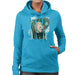 Sidney Maurer Original Portrait Of Notorious BIG Womens Hooded Sweatshirt - Womens Hooded Sweatshirt