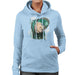 Sidney Maurer Original Portrait Of Notorious BIG Womens Hooded Sweatshirt - Womens Hooded Sweatshirt