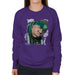Sidney Maurer Original Portrait Of Notorious BIG Womens Sweatshirt - Womens Sweatshirt