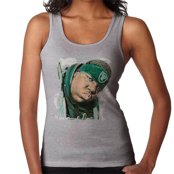 Sidney Maurer Original Portrait Of Notorious BIG Womens Vest - Womens Vest