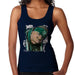 Sidney Maurer Original Portrait Of Notorious BIG Womens Vest - Small / Navy Blue - Womens Vest