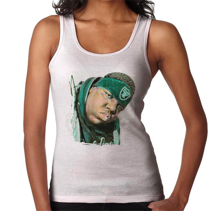 Sidney Maurer Original Portrait Of Notorious BIG Womens Vest - Womens Vest