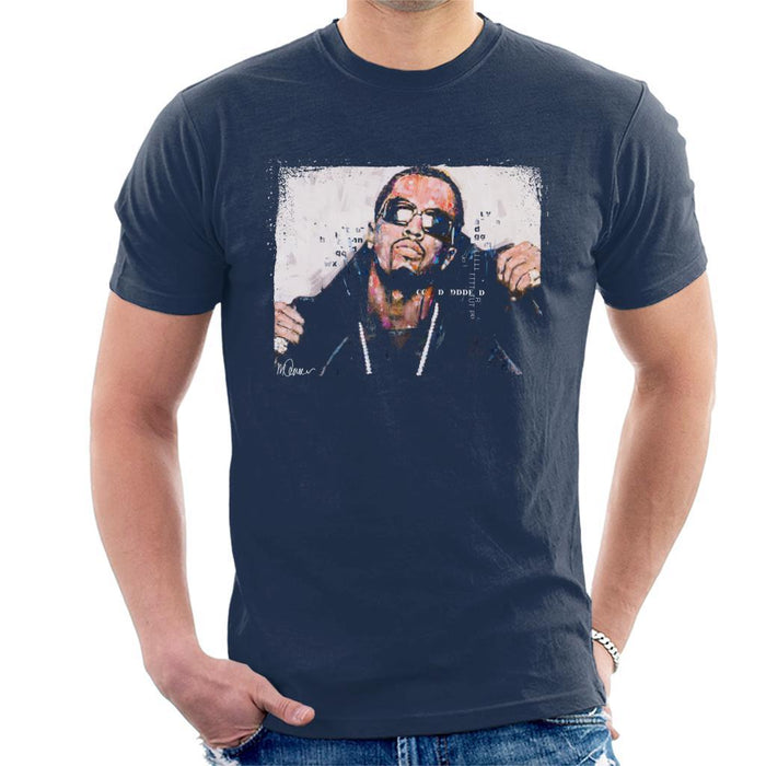 Sidney Maurer Original Portrait Of P Diddy Mens T-Shirt - Mens T-Shirt