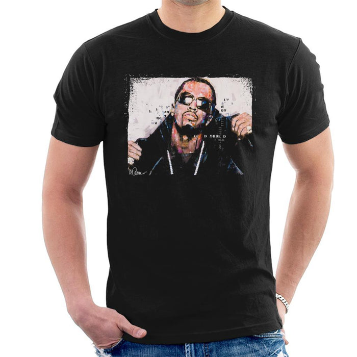 Sidney Maurer Original Portrait Of P Diddy Mens T-Shirt - Mens T-Shirt