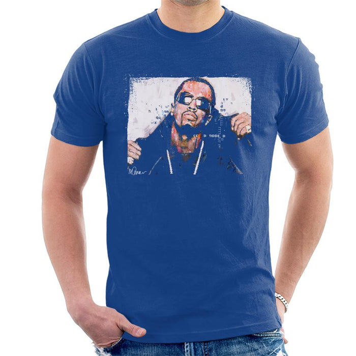 Sidney Maurer Original Portrait Of P Diddy Mens T-Shirt - Mens T-Shirt
