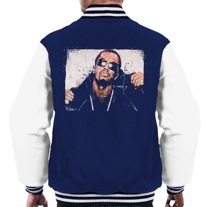 Sidney Maurer Original Portrait Of P Diddy Mens Varsity Jacket - Mens Varsity Jacket