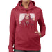 Sidney Maurer Original Portrait Of P Diddy Womens Hooded Sweatshirt - Womens Hooded Sweatshirt