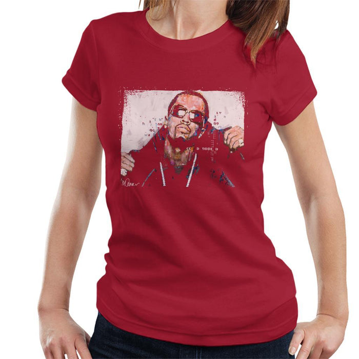 Sidney Maurer Original Portrait Of P Diddy Womens T-Shirt - Womens T-Shirt