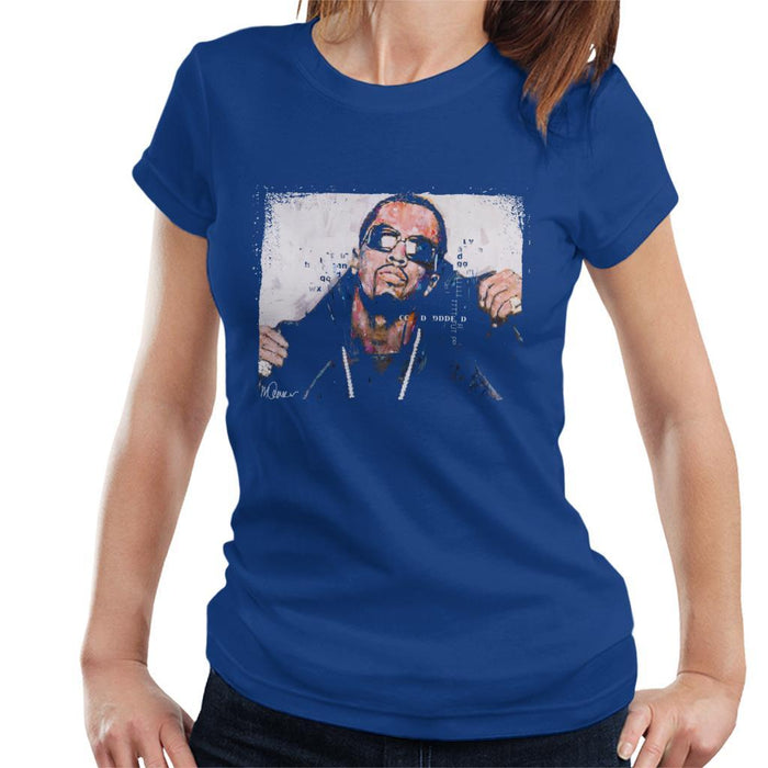 Sidney Maurer Original Portrait Of P Diddy Womens T-Shirt - Womens T-Shirt