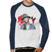 Sidney Maurer Original Portrait Of Pharrel Williams Live Mens Baseball Long Sleeved T-Shirt - Mens Baseball Long Sleeved T-Shirt