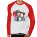 Sidney Maurer Original Portrait Of Pharrel Williams Live Mens Baseball Long Sleeved T-Shirt - Mens Baseball Long Sleeved T-Shirt