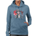 Sidney Maurer Original Portrait Of Pharrel Williams Live Womens Hooded Sweatshirt - Womens Hooded Sweatshirt