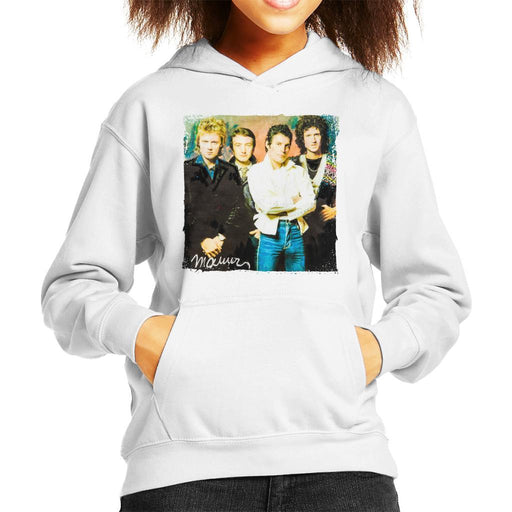 Sidney Maurer Original Portrait Of Queen Kids Hooded Sweatshirt - Kids Boys Hooded Sweatshirt