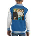 Sidney Maurer Original Portrait Of Queen Kids Varsity Jacket - X-Small (3-4 yrs) / Royal/White - Kids Boys Varsity Jacket