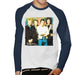 Sidney Maurer Original Portrait Of Queen Mens Baseball Long Sleeved T-Shirt - Mens Baseball Long Sleeved T-Shirt
