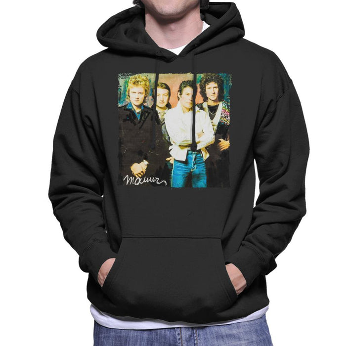 Sidney Maurer Original Portrait Of Queen Mens Hooded Sweatshirt - Mens Hooded Sweatshirt