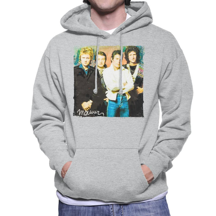 Sidney Maurer Original Portrait Of Queen Mens Hooded Sweatshirt - Mens Hooded Sweatshirt