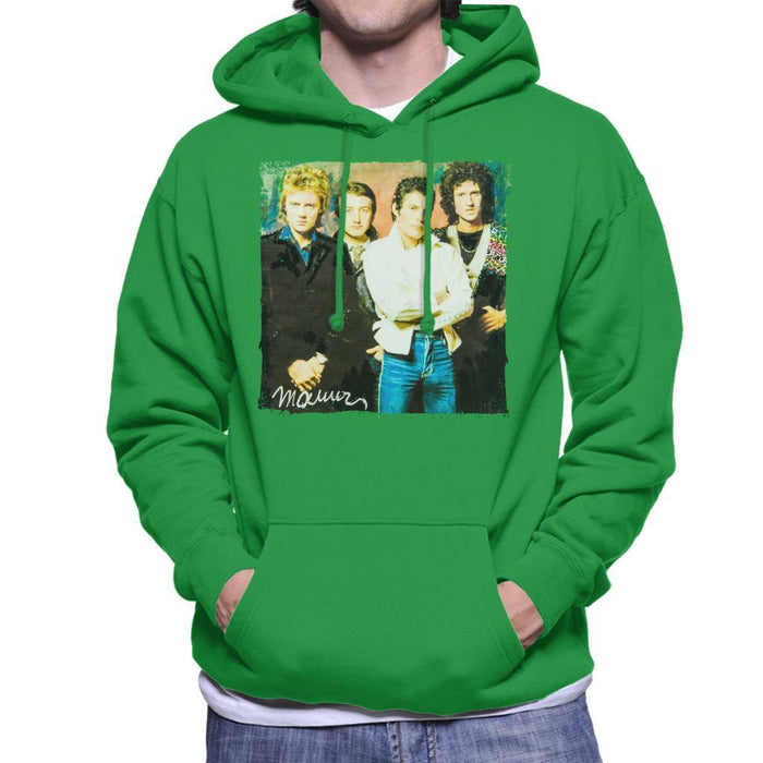 Sidney Maurer Original Portrait Of Queen Mens Hooded Sweatshirt - Mens Hooded Sweatshirt