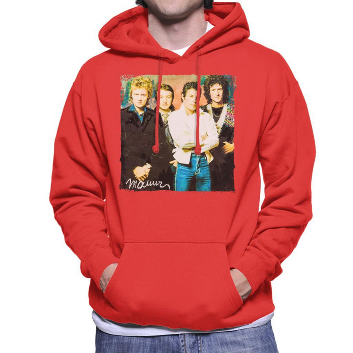Sidney Maurer Original Portrait Of Queen Mens Hooded Sweatshirt - Mens Hooded Sweatshirt
