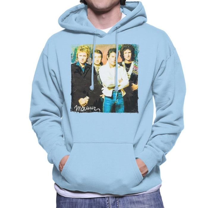 Sidney Maurer Original Portrait Of Queen Mens Hooded Sweatshirt - Mens Hooded Sweatshirt